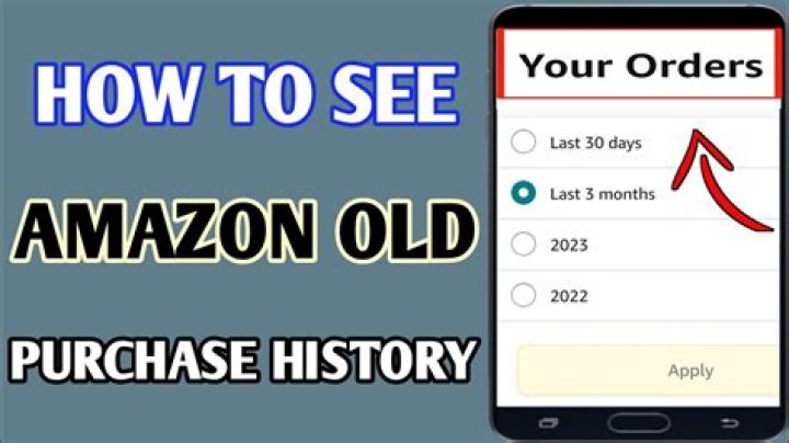 Easily Access Your Amazon Purchase History With Our Guide To Viewing Archived Orders On Mobile