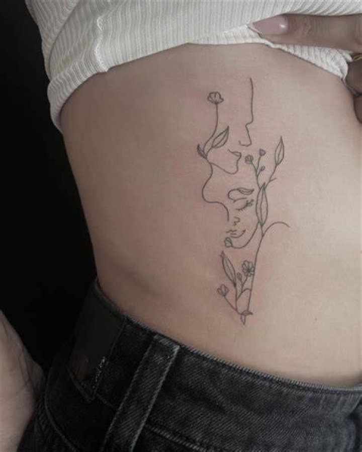 Exquisite Rib Flower Tattoo Designs: A Timeless Symbol Of Beauty