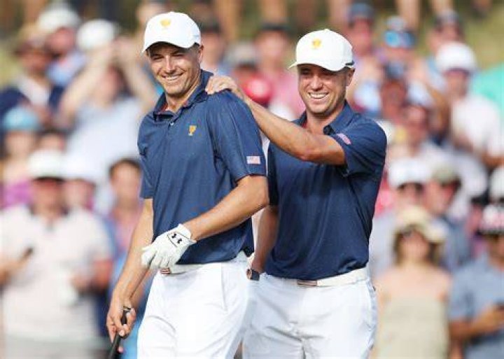 Jordan Spieth, Justin Thomas celebrated as kids and as major winners