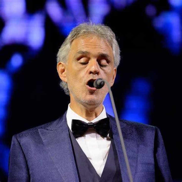 Photo Le ténor Andrea Bocelli dans le "Danse avec les stars" italien